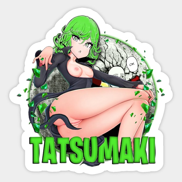 Tatsumaki...Hentai girls Sticker by AnimeWorld